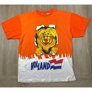 Vintage Netherlands Holland Soccer Futbol Mascot